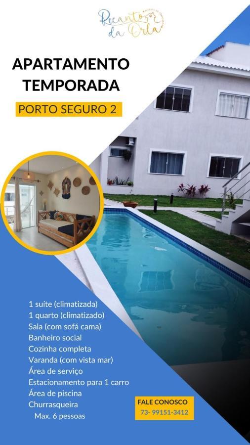 Recanto Da Orla - Apartamento Lindo E Vista Mar - 2 Quartos Porto Seguro Luaran gambar